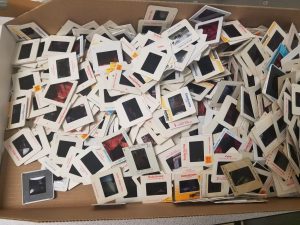 Box of Photography Slides